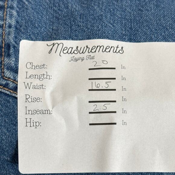 Zara Sleeveless Collard Button Denim Short Jean Shorts Romper L Dark Wash Blue - Picture 9 of 15